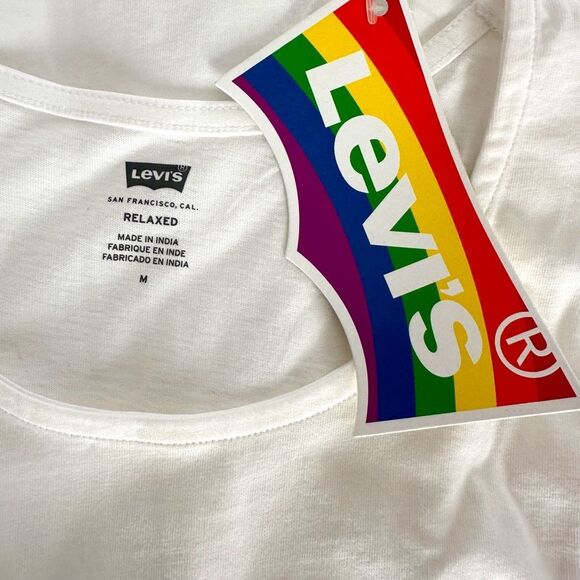 Levi’s Shirt Oversize Tank Top Sizes Rainbow Size S, M, L • NEW WITH TAG• - Picture 9 of 13